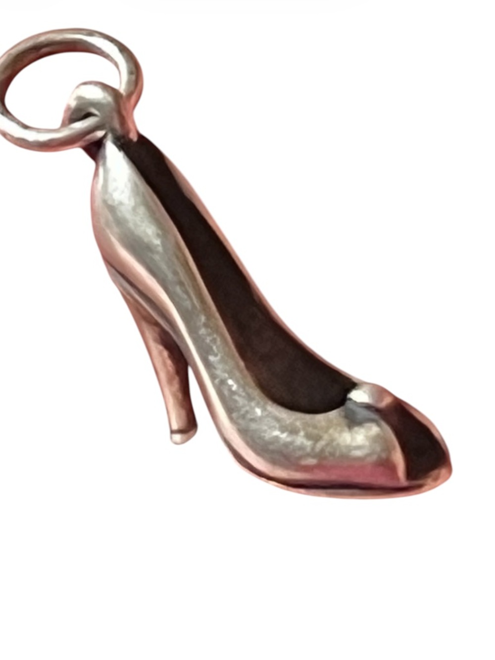 James Avery Retired Sterling Silver High Heel Pendant Charm